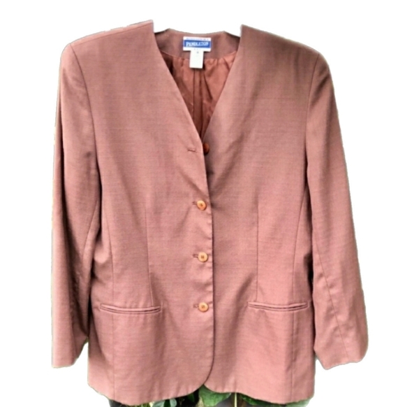 Pendleton Jackets & Blazers - Pendleton, Women's Blazer in Rose Brown